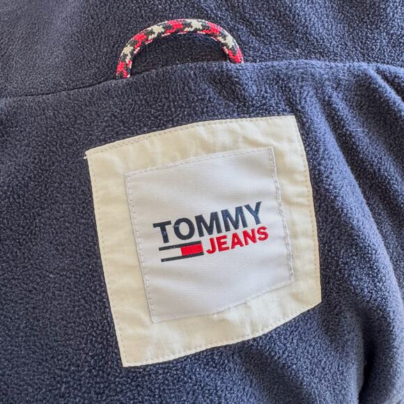 2022 Tommy Hilfiger Oversized Color Block Trench Style Jacket-Men's Size Large - Picture 7 of 13